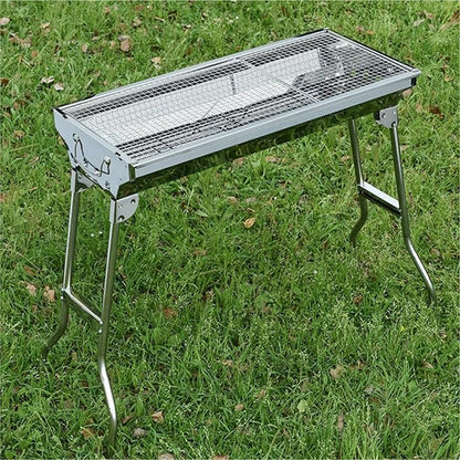 TOWINE Portable Charcoal Grills Barbecue Grill Household Large Barbecue Grill Camping Barbecue Stove Outdoor Folding Portable Barbecue Grill for Outdoor Backyard Picnic Home