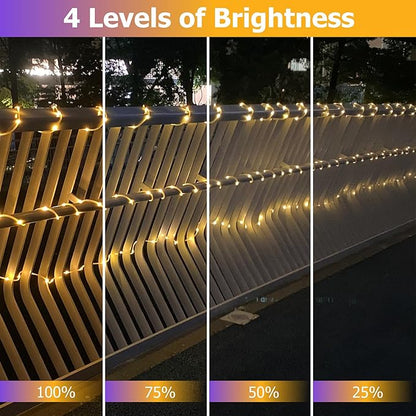 100ft Rope Lights for Outside, IP68 Waterproof Dimmable Outdoor String Lights with 2 Rmote 25 Colors 149 Modes, RGB Warm White Twincle &Chasing LED Fairy Light Strip for Christmas Decor Indoor Bedroom