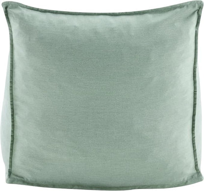Merax Outdoor Bean Bag Chairs, 48" L Lounger Chair for Adults Bean Bag Couch Sofa with Foam Filled for Patio Pool Balcony & Desk, Water-Repellence Fabric Outside Beanbag Chair, Mint