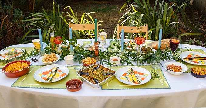 Talking Tables 20 x Citrus Fruit Napkins for Summer Parties, BBQ, Picnic, Decoupage | Lemon & Orange Disposable Serviettes | Party Tableware 13" x 13"