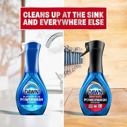 Dawn Powerwash Heavy Duty Dish Spray All-Purpose Cleaner and Degreaser, 16 oz. Spray Bottle