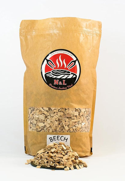 BBQ Premium Smoking Wood Chips,BBQ Chips,Smoker Chips,BBQ,Grill APPLIANCES (Beech Wood Chips)