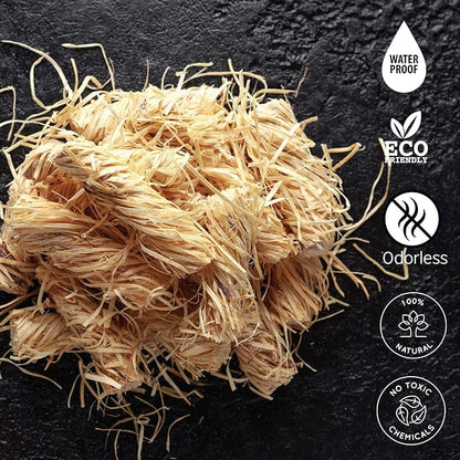 Bangerz Sunz Natural Fire Starters - 70 Pieces. All Weather Charcoal & BBQ Fire Starters for Fireplace, Campfires & Grill