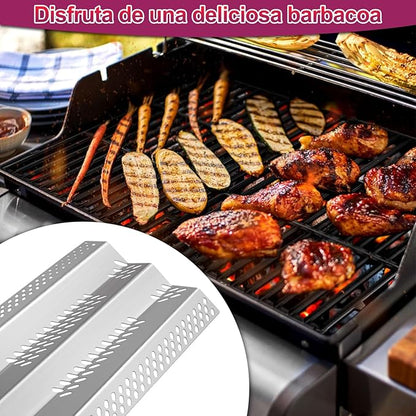 90351 (3-Pack) 12461 (3-Pack) 16GA Stainless Steel Heat Plate Burner and Electrode Replacement for American Outdoor Grill 30NB, 30PC