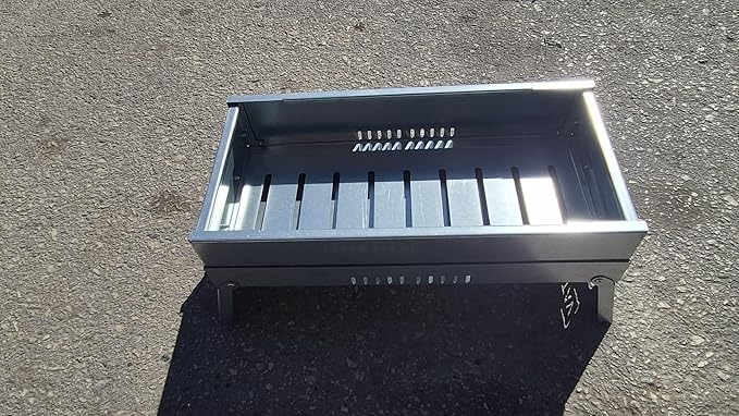 Dorello Turkish Style BBQ Grill, Stainless Steel, Portable Charcoal Barbecue