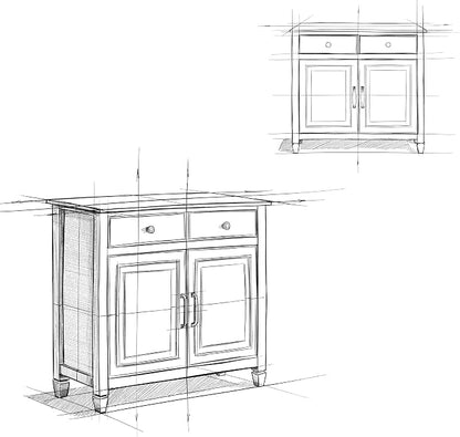 SIMPLIHOME Connaught 40" Solid Wood Cabinet in Rustic Natural Aged Brown | Traditional slim entryway and living room organizer for hats, gloves, shoes and keys with space-saving storage design.