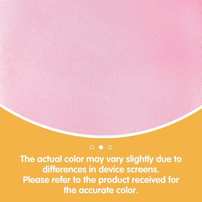 BRILLMAX 10 Pack Pink Tablecloths 60x102 Inch for 6ft Rectangle Tables | 150 GSM Polyester Fabric, 15" Standard Drop, Water, Stain & Wrinkle Resistant Cloth Cover for Wedding Reception Banquet Party