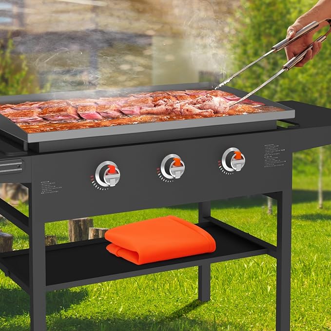 Silicone Griddle Mat Cover for Blackstone - 28XL Inch True All-Encompassing Coverage Heavy Duty Food Grade Grill Buddy Mat, All Season Cooking Surface Protective Cover