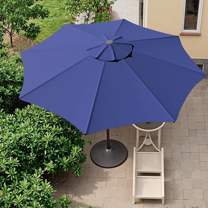Outdoor Patio Umbrella, 8 Ribs Market Table Umbrella