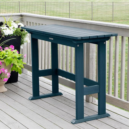 highwood Lehigh 6pc Counter Height Balcony Dining Set, Nantucket Blue