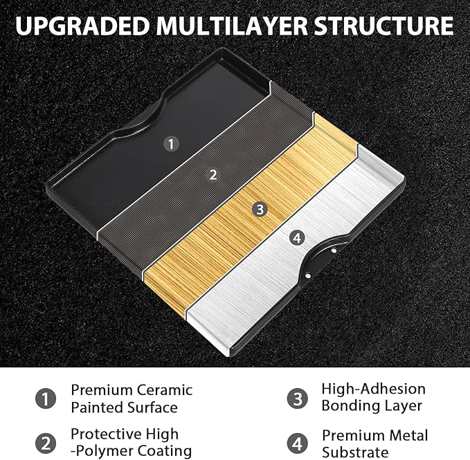 Utheer Ceramic Nonstick Reversible Grill Griddle for Weber Genesis 300 & 400 Series (2025+ Models), 16.14” × 16.14” Dual-Sided Cooking Plate | Flat Griddle & Grill Side, Thick Nonstick BBQ Griddle Pan