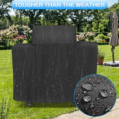 Grill Cover for Traeger Westwood, Wood Pellet Smoker Cover for Traeger TFB65YLJU Westwood Grill Accessories Replacement Parts 600D Outdoor Waterproof BBQ Covers Grilling