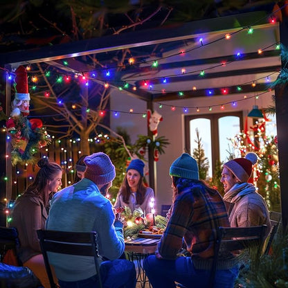 JMEXSUSS 800 LED Multicolor Christmas String Lights Outdoor Plug in | 272ft, 8 Modes, Remote Control, Waterproof Christmas Lights, LED Christmas Tree Lights for Indoor Tree Xmas Decor