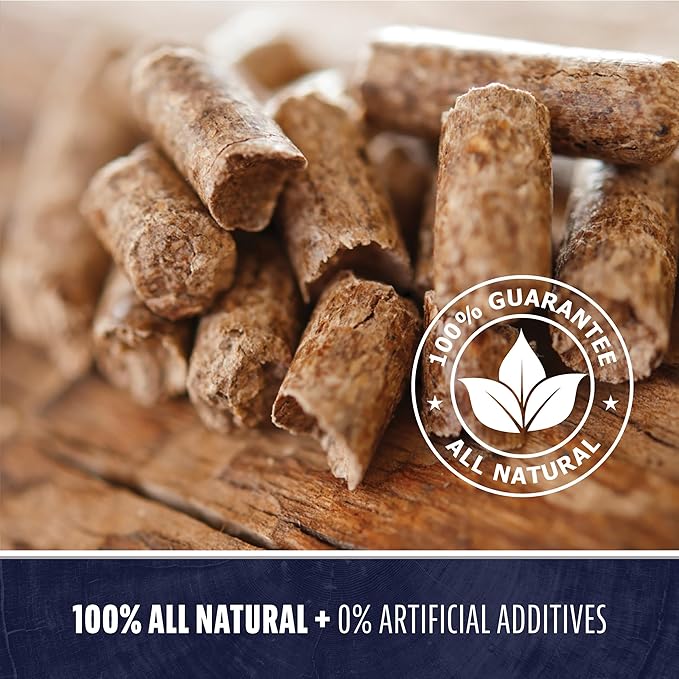 Pit Boss 100% All Natural BBQ Hardwood Pellets for Cooking, Grilling, and Smoking | 15 lbs. Wood Pellets for Pellet Grills and BBQ Smokers | Pecan Blend