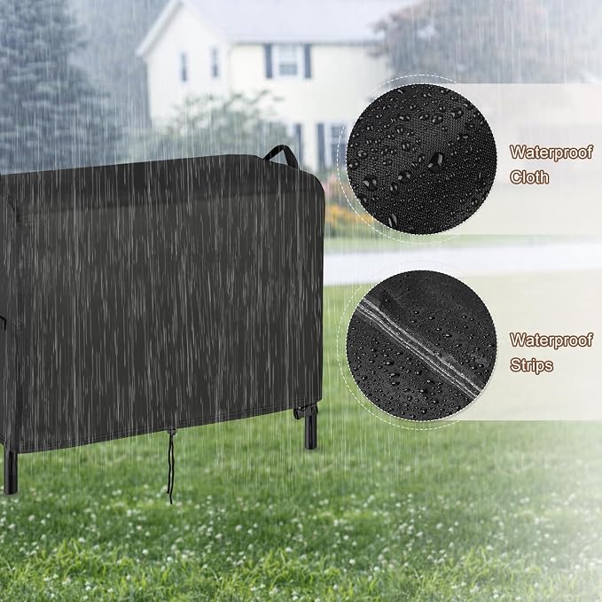 Stove Cover for VIVOHOME 3 Burner Propane Gas Stove-35x18x29in | 35inch Outdoor Stove Covers Waterproof for Rovsun 3 Burners 3-Burner Stove,Grill Cover for Bestfire Camping Stoves