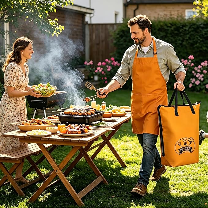 BBQ Meat Resting Blanket, Reusable Meat Resting Bag for Resting Meat for Smoker Accessories/Kitchen/Dough/Party/Picnic/Camping,Christmas Birthday Gift for Men and BBQ Lovers（21inch）