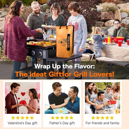 BBQ Blanket for Resting Meat, Reusable Smoker Meat Resting Blanket,Smoker Grilling Brisket Meat Insulated Resting Bag with Wide Mouth for Large Brisket/Turkey(BBQ Blanket 21in)