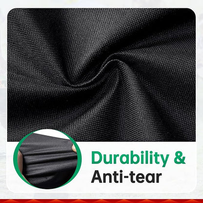 iCOVER Patio Cover for Camp Chef 2 Burners Stove, 600D Heavy Duty Stove Cover for Propane Double Burners Cooking Camping Stoves, Two Burners Stove Cover for Gas One, Outvita, Rovsun, Vivohome