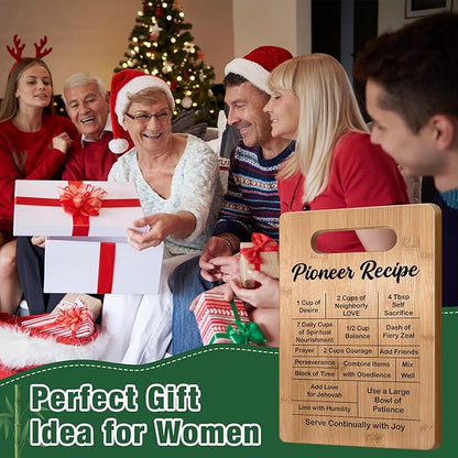 JW Pioneer Gifts 2026, Jehovah Witness Gifts Idea, JW Gifts for JW Jehovah's Witnesses JW Pioneer Convention Kids Women Men, Pioneer Recipe Cutting Board