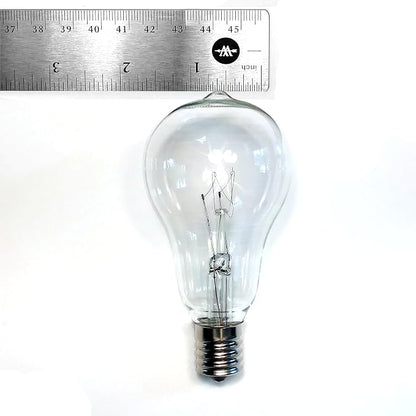 Commercial Vintage Edison String Lights (PS50 Clear - White Wire, 25 Foot) | PS50 Clear 7 Watt Bulbs, 25 Foot 20 Socket, Commercial Grade Outdoor Lights