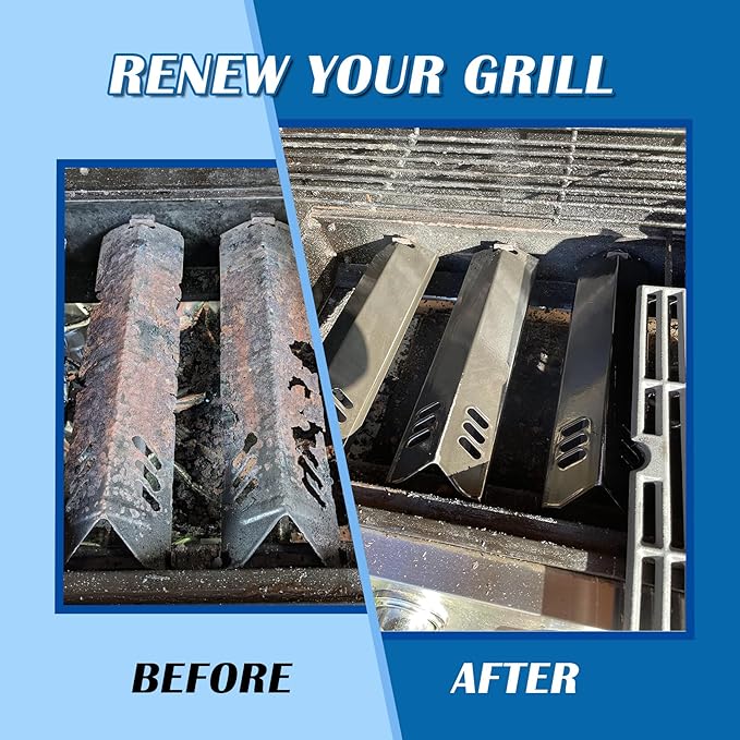 SafBbcue DGF510SBP DGF510SSP Replacement Kit for Dynaglo Grill Parts DGF510SBP-D DGF510SSP-D Backyard BY12-084-029-98, BY13-101-001-13, GBC1555W-C GBC1460W GBC1255W, Uniflame GBC1059WB Cooking Grates