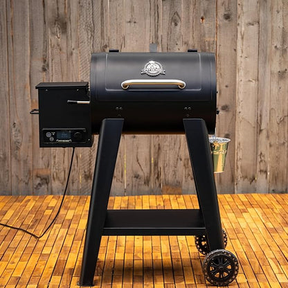 Pit Boss 500FB2 Pellet Grill, Matte Black - 11086