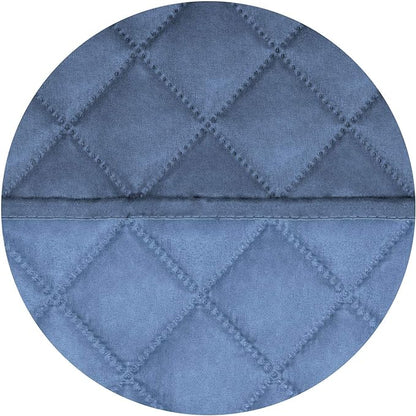 PureFit Reversible Chair Sofa Cover Dog Couch Covers for Sofa, 25.5 in | Dark Blue/Light Blue, Water Resistant Couch Protector, Washable Pet Couch Cover with Non Slip and Elastic Straps For Kids