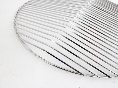 Peaked Grill Cooking Grate for Weber 22 Inch Kettle Grill, Premium Stainless Steel Replacement Grate with Square Rolled Anti-Flare Design
