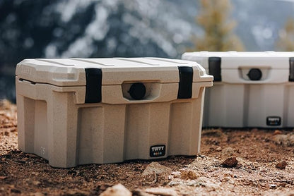 Tuffy 75L Locking Dry Box – Heavy-Duty Steel Storage Case with Combination Lock & Key Override | All-Weather, Stackable Vault for Overlanding, Tactical Gear & Outdoor Equipment