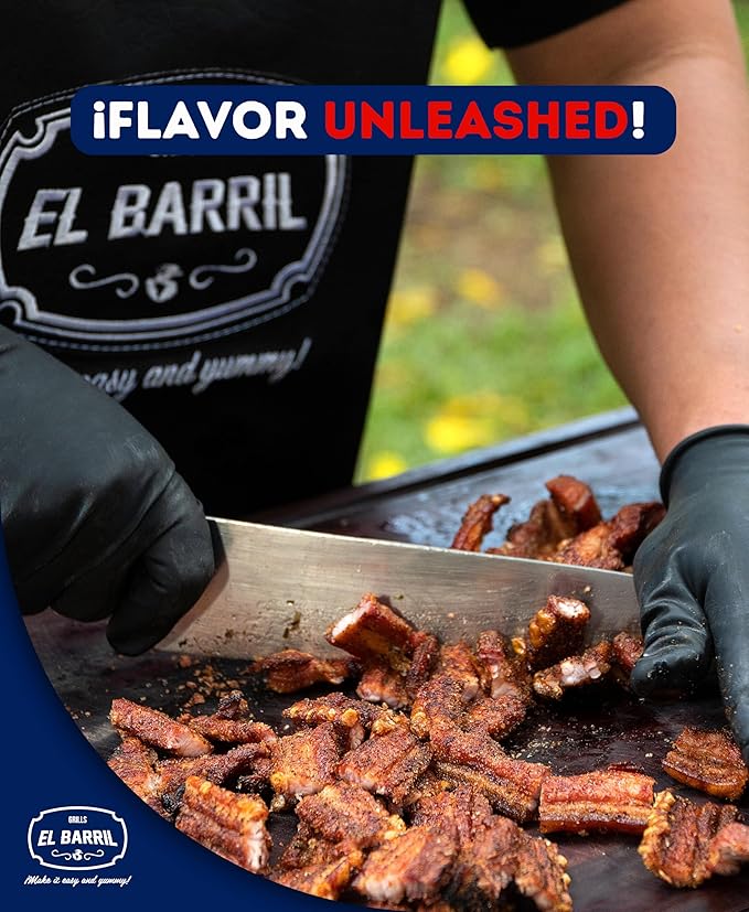 EL BARRIL 20LBS Foldable Barrel Charcoal Grill Smoker - Stainless Steel BBQ Barrel Smoker Grill with Even Heat Airflow for Juicy Tender Meat, Portable Outdoor Grill for Camping, Backyard & Tailgating
