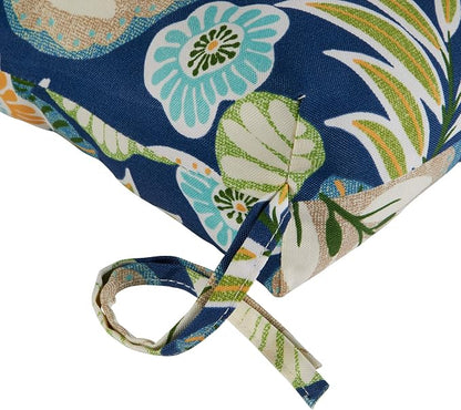 Greendale Home Fashions 72 x 22-inch Outdoor Chaise Lounge Cushion, Magnolia Floral