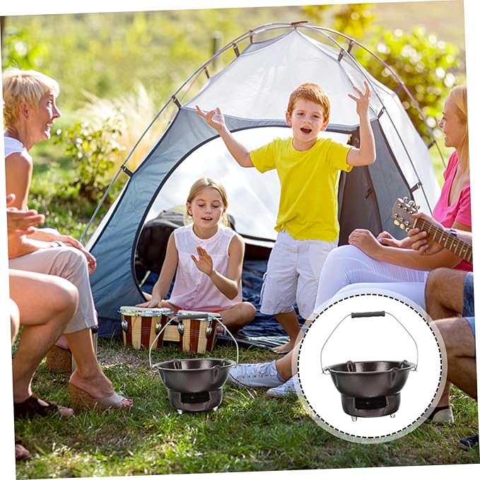 1 Set Charcoal Stove Charcoal Grills Firepl Coffee Accessories Japanese Grill Indoor Fire Bowl Tea Stove BBQ Supplies BBQ Tool