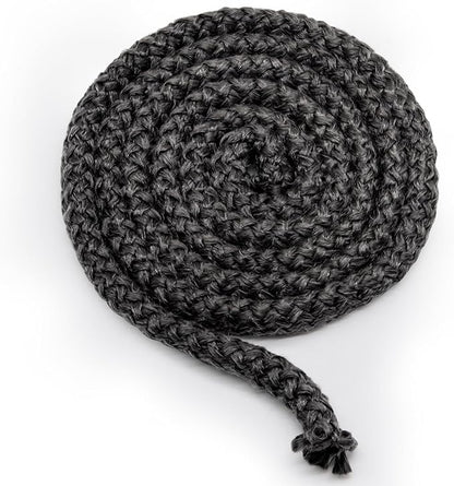 842-2350 Stove Door Gasket Rope for Quadra-Fire CB1200, 1200i Pellet Stoves and Quadrafire DV-44, DV30 Gas Stoves Parts, 7/8" x 7FT High Temperature Graphite Impregnated Fiberglass Seal Rope.