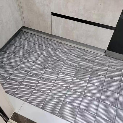 Non Slip Drainage Flooring Mat, 3 x10 Ft 0.22'' Thick Pool Flooring Mat, PVC, Anti-Slip Commercial Kitchen Mat, Ideal Entry Way Doormat for Home,Pools,Bathroom,Garden,Kitchen,Indoor Outdoor Wet Area