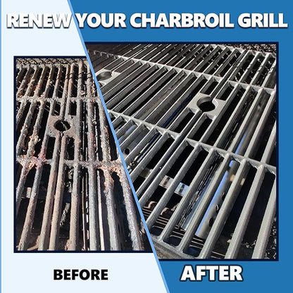 SafBbcue DGF493BNP 16.5" Grill Grates for Dyna Glo DGH474CRP DGH483CRP DGB494SPB DGB495SDP, Backyard BY13-101-001-12 GBC1440W, Kenmore 146.23678310 146.16132110 146.20164510 146.23679310 Grill Parts