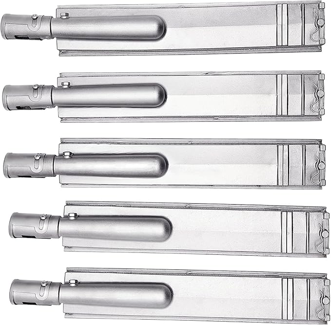 16516 Gas Grill Burner Replacement for Bull Grill Replacement Parts 47629, Cal Flame G4, Angus 47628, Outlaw 26038 26039, Steer Premium, Lonestar Select, Angus, Brahma, BBQ Accessories 16-1/8"