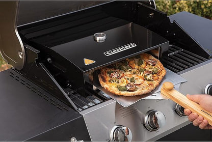 Cuisinart Grill Top Pizza Oven Kit, Portable Make Your Own Pie Set With Pizza Peel and Cordierite Stone, Baking Oven for Backyard Homemade Pizzas, Perfect Pie Accessory
