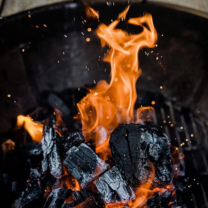 Fire & Flavor Premium All Natural Hardwood Lump Charcoal