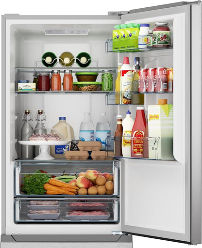 Sharp SJB1255GS 11.5 cu.ft. Counter Depth 24 in. 2 Door Refrigerator | Counter-Depth, Garage Ready