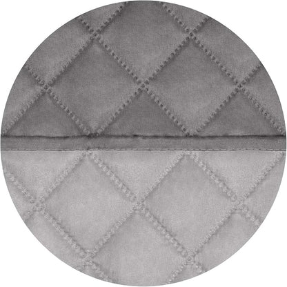 PureFit Reversible Quilted Sofa Cover Dog Couch Covers for Sofa, 66 in | Gray/Light Gray, Water Resistant Couch Protector, Washable Pet Couch Cover with Non Slip and Elastic Straps For Kids