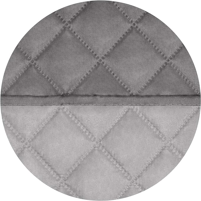 PureFit Reversible Recliner Chair Covers Couch Covers for Dogs, 19 in | Gray/Light Gray, Water Resistant Couch Protector, Washable Pet Couch Cover with Non Slip and Elastic Straps For Kids