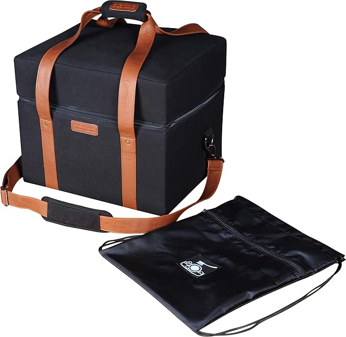 Everdure CUBE Portable Charcoal Grill + Carrying Bag Bundle | Portable Tabletop BBQ Grill