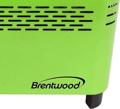 Brentwood BBF-31G Smokeless Portable BBQ,Non-Stick,Green