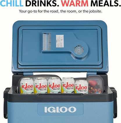 Igloo Thermoelectric Cooler & Warmer | 12V Portable Cooler for Truck, RV, Car & Home