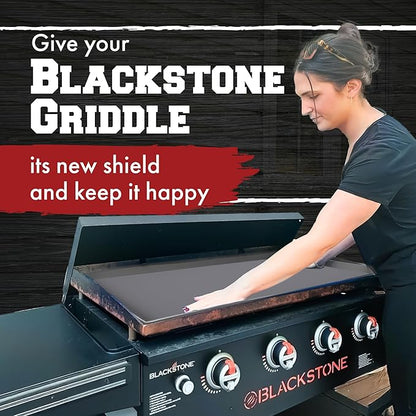 KITCHEN PERFECTION 28" Premium Silicone Griddle Cover Mat for Blackstone Griddle 28 Inch - Hermetic Protection from Rust & Debris All Year, Fits All Blackstone 28 Inch Models - Food Grade Silicone