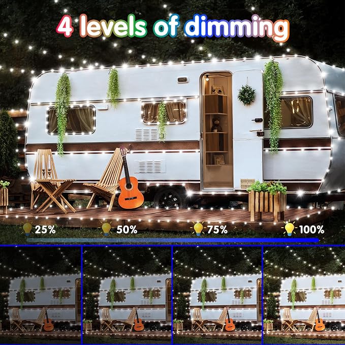 XURISEN 403FT 1000 LED Christmas Lights Outdoor Green Wire String Lights 8 Modes with Timer Memory Waterproof Fairy Lights Plug in for Xmas Tree Wedding Yard Party Holiday Decorations(Cool White)
