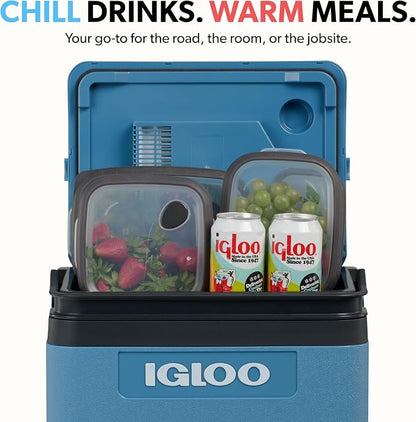 Igloo Thermoelectric Cooler & Warmer | 12V Portable Cooler for Truck, RV, Car & Home