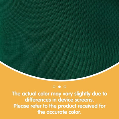 BRILLMAX 10 Pack Hunter Green Tablecloths 60x126 in for 8ft Rectangle Table | 150 GSM Polyester Fabric, 15" Standard Drop, Water, Stain & Wrinkle Resistant Cloth Cover for Wedding Reception Banquet Party