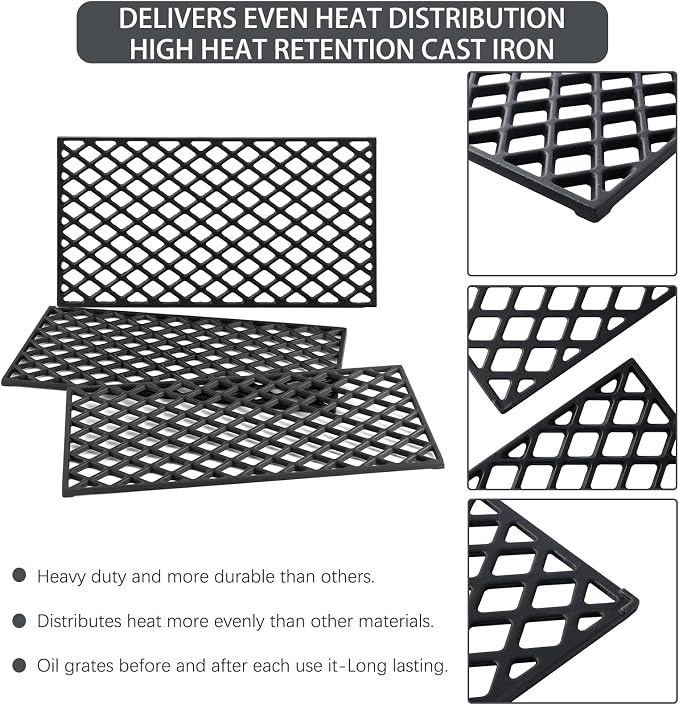 GR2210601-MM-00 Replacement Parts Grill Grates 614714 Flame Tamer 16261 Burner for Members Mark Grill Parts GR2210601-MM-00 09431 crossover Tube GR2210601-MM-00-2 Sam's Club GR2210601MM00 Heat Plates