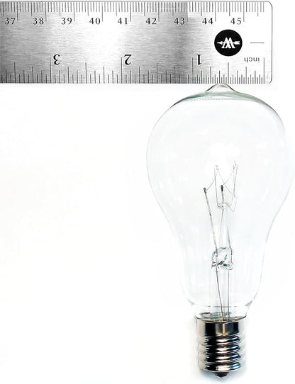 Commercial Vintage Edison String Lights (PS50 Clear - Black Wire, 25 Foot) | PS50 Clear 7 Watt Bulbs, 25 Foot 20 Socket, Commercial Grade Outdoor Lights